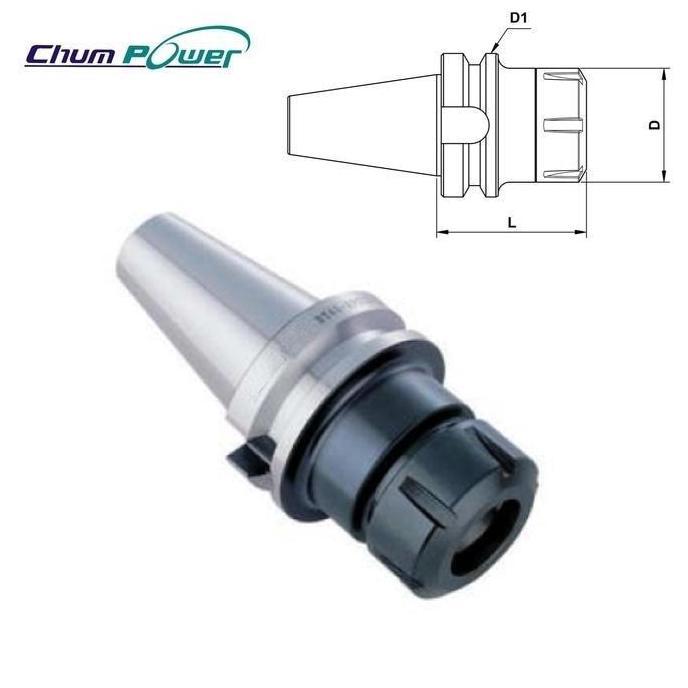 MVR Arbor BT40-ER32-100 Taiwan ER Collet Chuck BT40 ER32 100 Milling BT