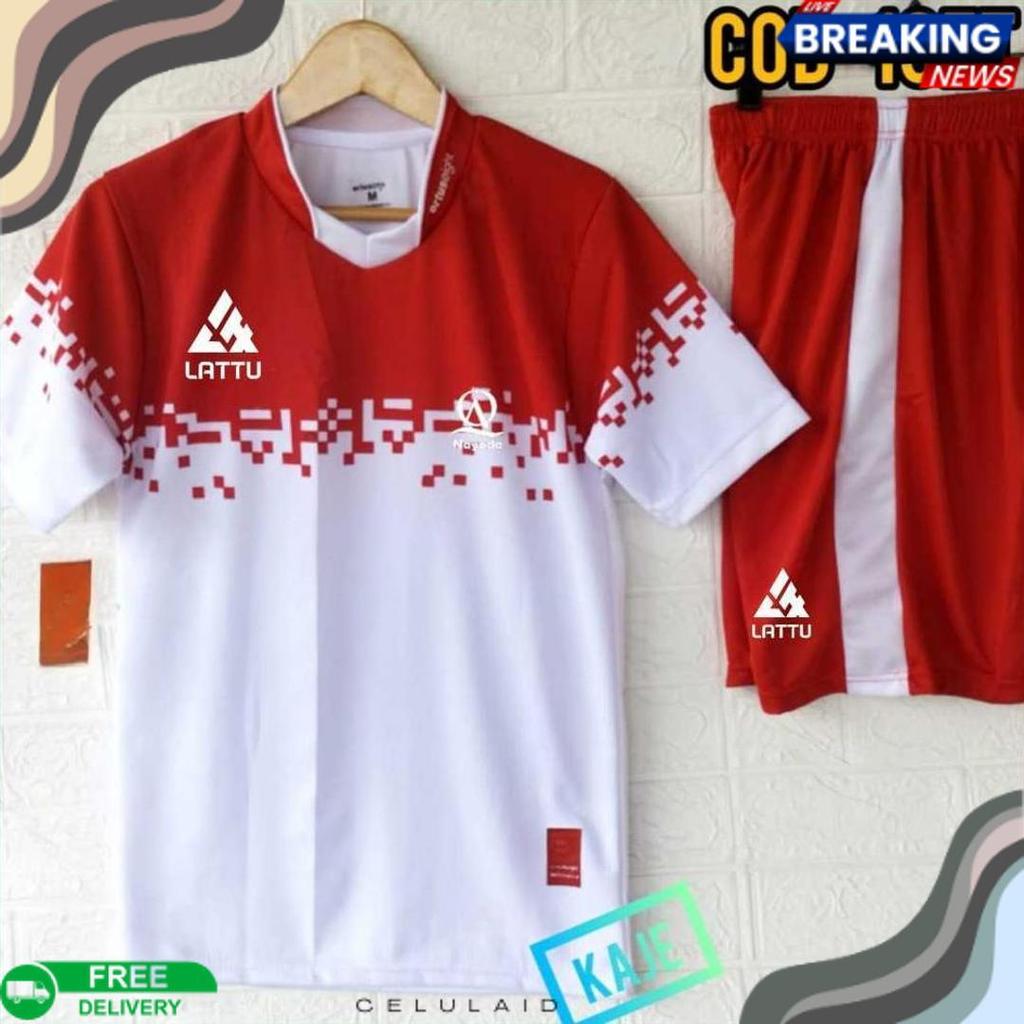 Promo Kaos Jersey Bola-Futsal Karel Jerse#3 Drifit M-Xl