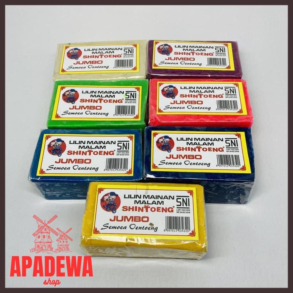 Berkualitas Malam Lilin Mainan Shintoeng Jumbo- Plastisin
