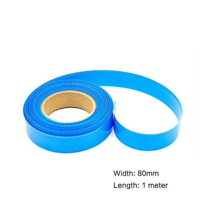 EYAMUY Pembungkus Battery Heat Shrink PVC Untuk Baterai Kotak Lipo Pack Atau Baterai Custom Rapikan 
