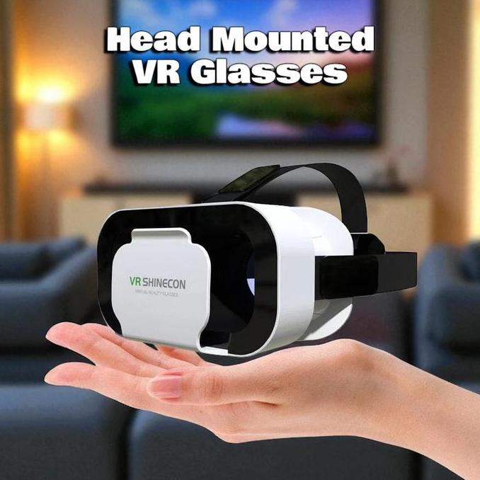 Shinecon VR Box 3D Virtual Reality Glasses SC-G05A | Kacamata VR Gaming Nonton Film Panoramic 360 Im