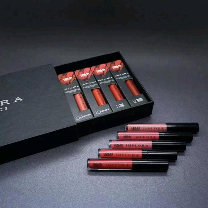 Color- Lip Cream Implora No 10 Gingerbread Bpom