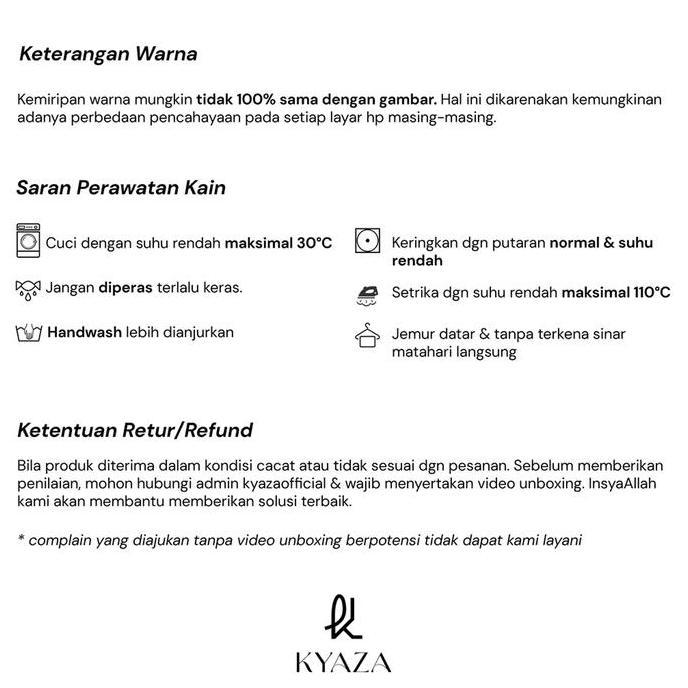 Orch- Kyaza - Elena Instan Hijab Instan (Bergo Instan Tali Rayon)
