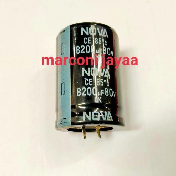 KAPASITOR ELCO 8200UF 80VOLT READY