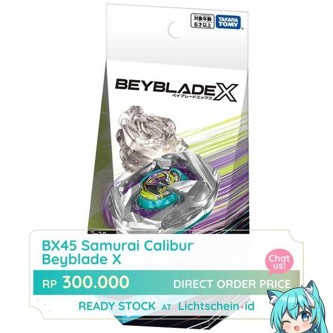 BM- Beyblade X - BX45 - Samurai Calibur 6-70M
