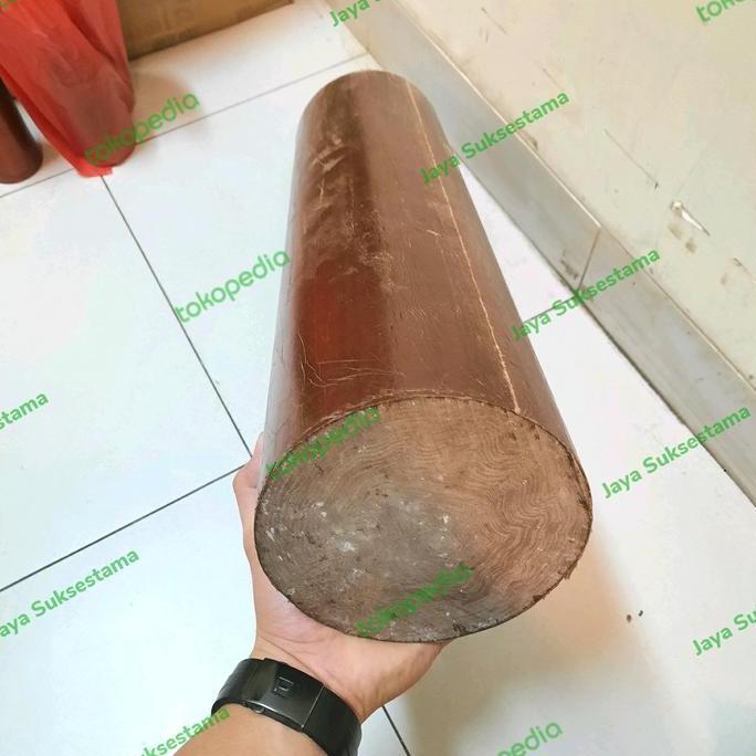EBONIT BATANGAN 100MM / PERTINAX EBONIT ROD 100 CM ASLI