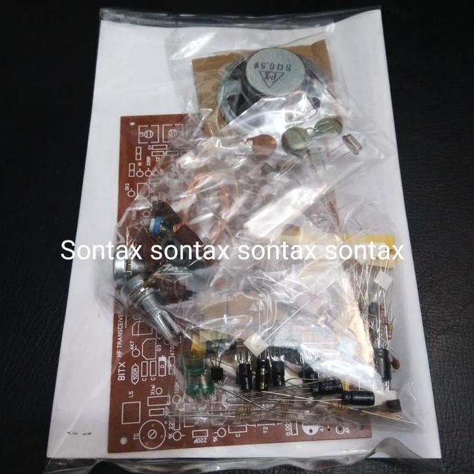 KIT PCB BITX TRANSCEIVER HAM RADIO HF SSB 7MC 7MHZ 40 METER BAND STX27