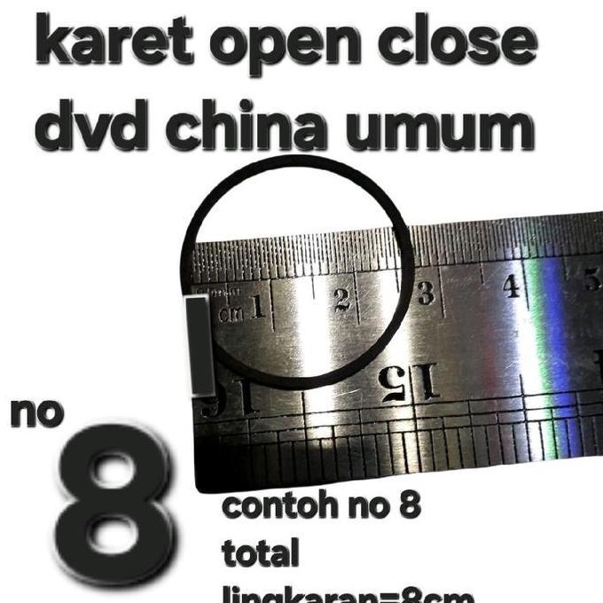 KARET OPEN CLOSE DVD VCD TAPE LT99