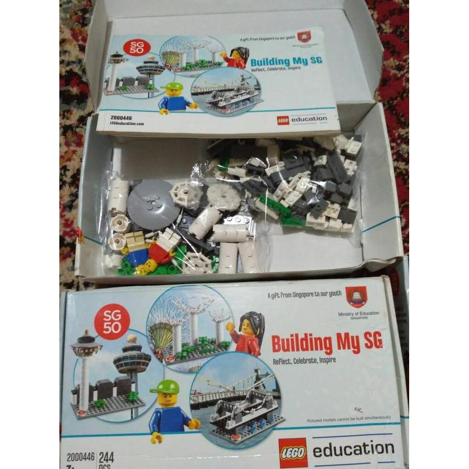 [CUCI GUDANG] Lego Education SG50 Building My SG 244pcs, for 7+