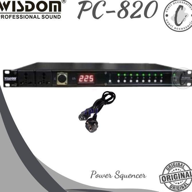Ready Wisdom PC820 PC-820 8-Channel Power Squencer Original Non Cod