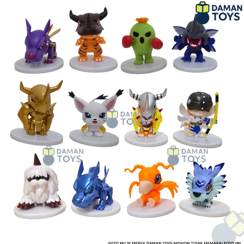 Figure Set Digimon Greymon Angemon - Set Angemon Digimon