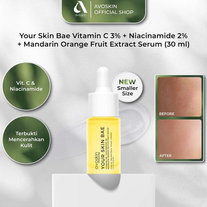 [NEW ARRIVAL] Avoskin YSB Serum Mini (12 ml) - Your Skin Bae Serum Wajah untuk Kulit Cerah (TERBAIK)