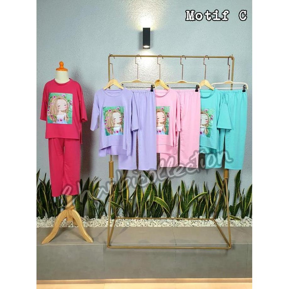 Boy- Stelan Anak Printing Anak Slebew/ Stelan Printing Slebew Baju Celana Fashion