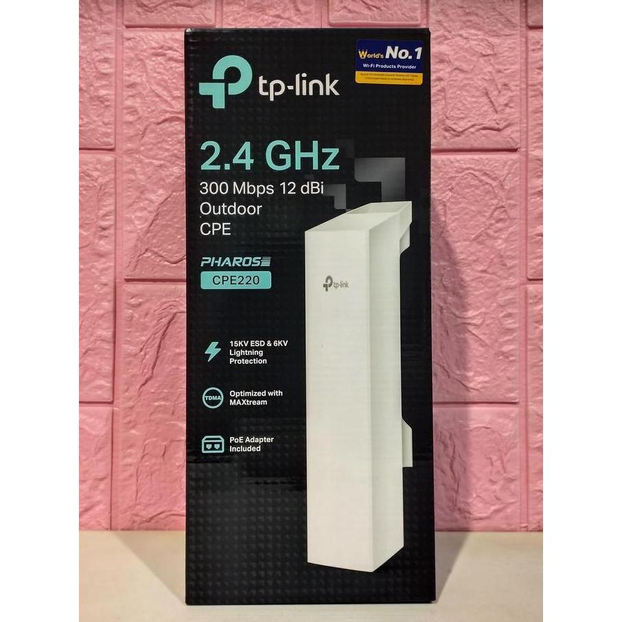 Tp-Link Cpe220 300Mbps 12Dbi Outdoor Cpe Router Tp Link Pharos Cpe220