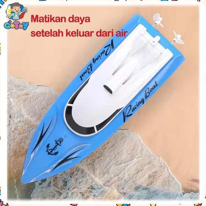 2.4GHz Kapal Remote Control Super Besar Model Kapal Remote Control Nirkabel Tahan Air Listrik RC Rac