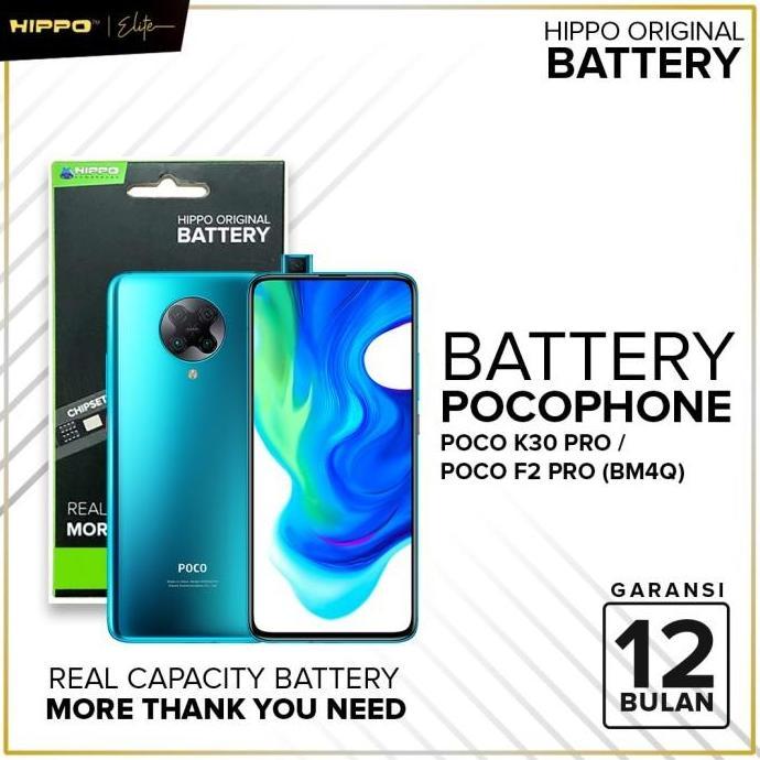Hippo Baterai PocoPhone Poco K30 Pro / Poco F2 Pro BM4Q 4500mAh