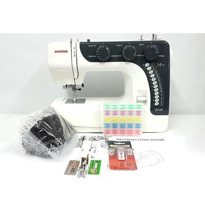 Janome St24 St 24 Mesin Jahit Portable Heavy Duty