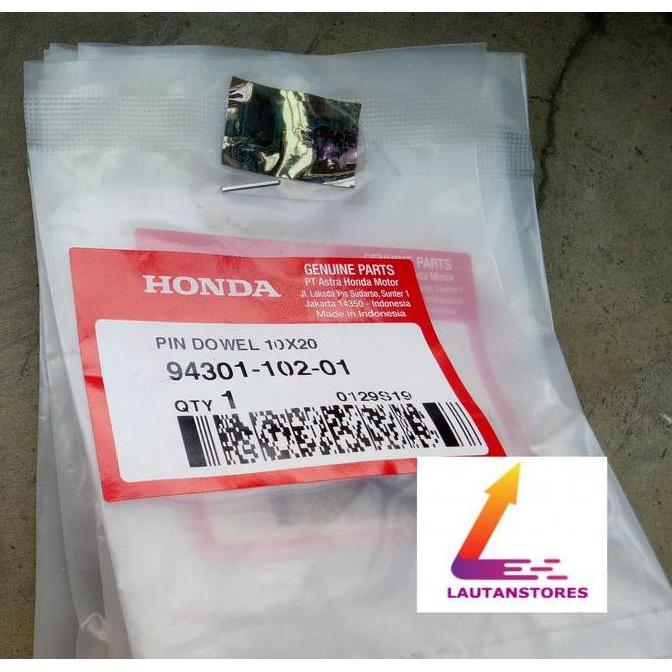 94301-10201 Dowel Pin 10X20 Megapro Tiger (Lokal) Terbaik