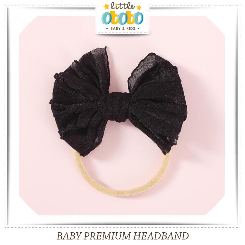 Diskon 0-4th DRESS TUTU BLACK HITAM KOREA IMPORT -  Baju Bayi Anak Gaun Tulle Pesta Elegan Balita