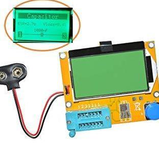 HARGA PABRIK - LCR-T4 ESR Meter LCD LCR T4 ATmega328 Transistor Tester LCRT4 diode