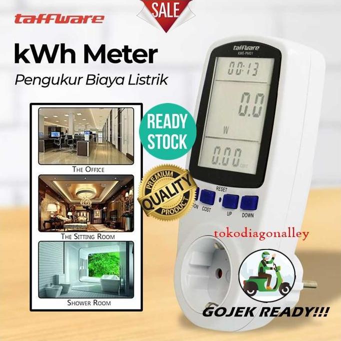 HARGA GROSIR - kWh Meter Pengukur Biaya Listrik Alat Ukur Daya Listrik Watt Meter