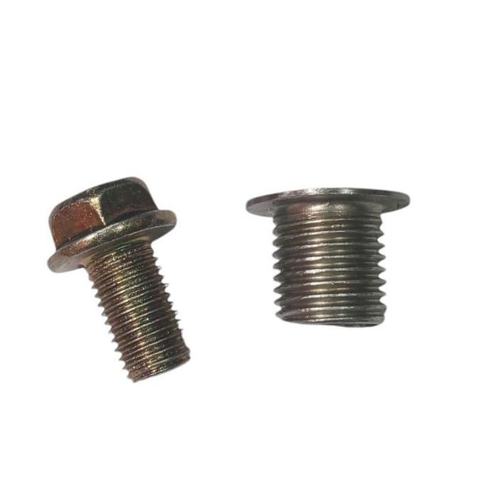 Promo Baut Oli Sok Drat Bos Drat M14Xm10 Kunci 14 Suzuki Smash Shogun - Original Motorcycle Car Cod