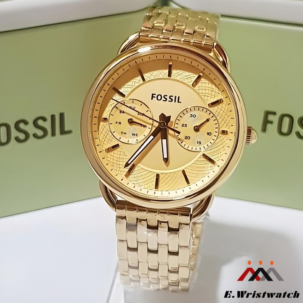 Jam Tangan Wanita Original ES3714 Gold 36 MM Original Garansi Cash On Delivery COD