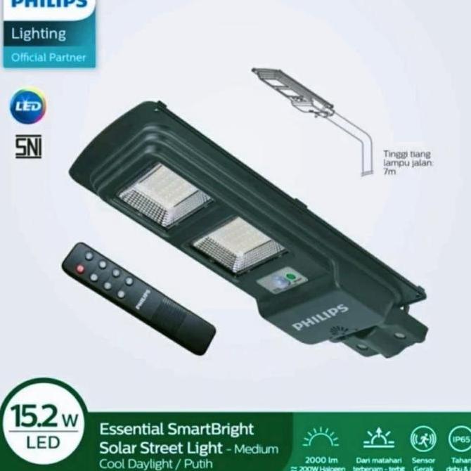 brc010 led40 led20 led10 Philips lampu PJU solar panel Philips 25w 15w 7w Lampu jalan solar Philips 