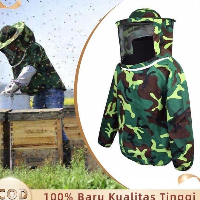 Alat Pelindung Lebah Madu Baju Pengaman Lebah Madu Baju Anti Tawon Lengkap Baju Pelindung Lebah