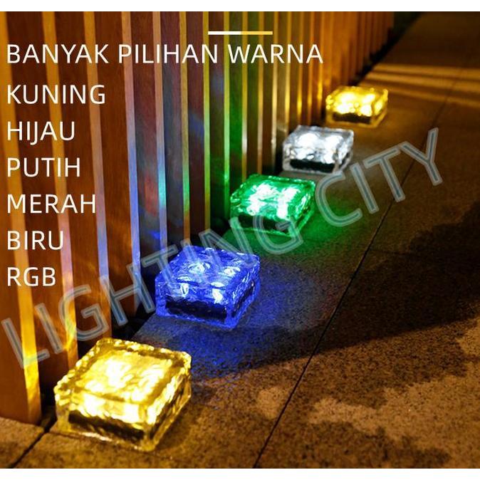 LAMPU LANTAI SOLAR TENAGA SURYA MINIMALIS STYLE BATU LAMPU TANGGA