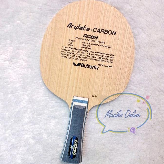 Kayu Bet Pingpong Butterfly Viscaria FL ORIGINAL