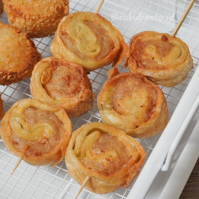 Eggroll Roku Bento BSD isi 7 Roll - Egg Chicken Roll