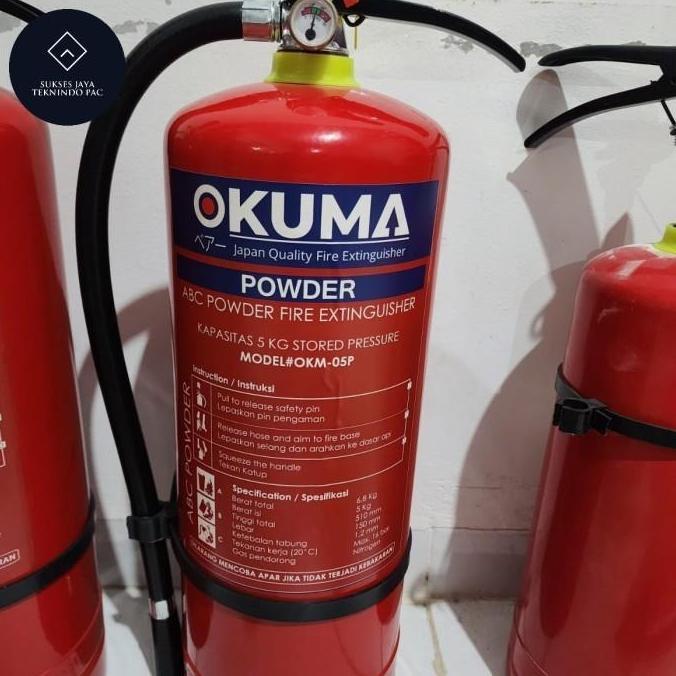 Okuma - 02P Powder 2kg Tabung Alat Pemadam Api Ringan Apar Kebakaran