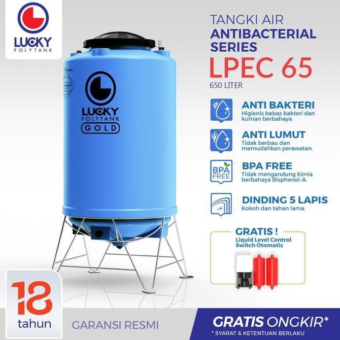 Tandon Air/ Toren Air 650 Liter Lucky E-Clean 650