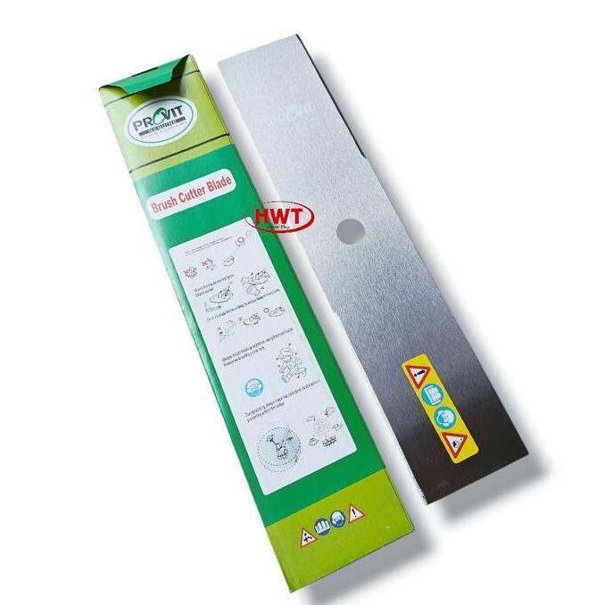 pisau potong rumput panjang 45cm brush cutter blade stenlis