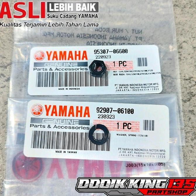 MUR RING BAUT STOPLAMP RX KING ORIGINAL YAMAHA | 95307-06600 92907-06100