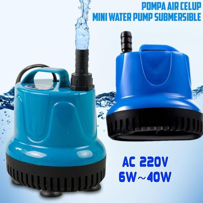 Pompa Celup Sedot Air Kolam Aquarium Kotor Low Watt Mini Water Pump