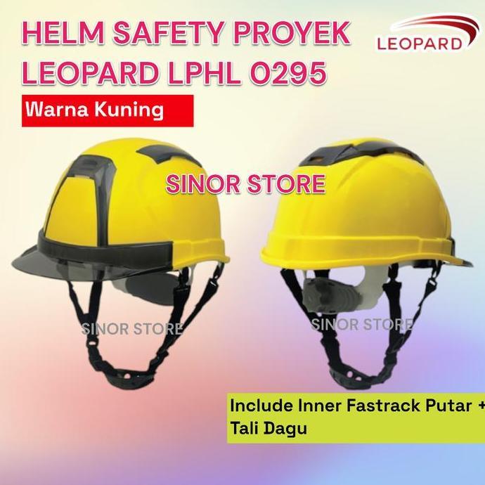 Helm Safety Proyek ABS LEOPARD Fastrack Model TOPI 0295