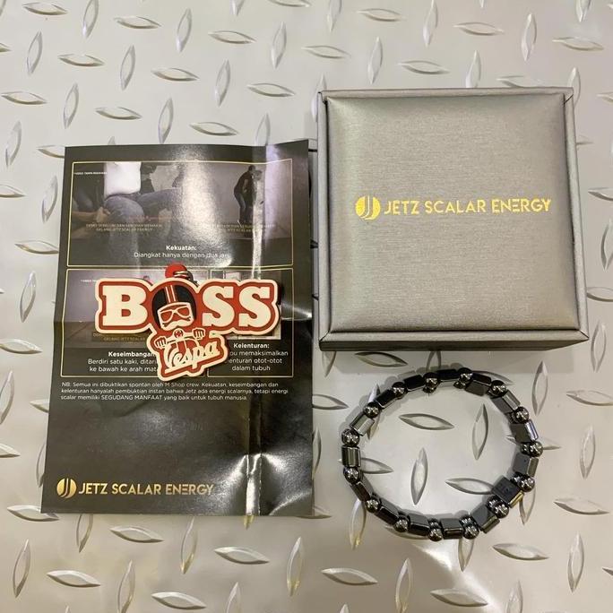 MAXTRECK Gelang Kesehatan JETZ SCALAR ENERGY 100% Original