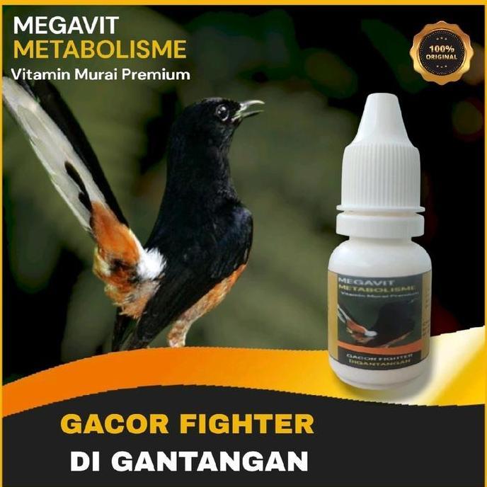 MEGAVIT - Vitamin dan Doping Burung Muray Premium Agar Cepat Gacor Saat Lomba murah