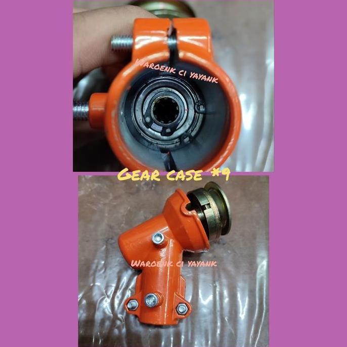 gear case assy / kepala potong rumput suri 9 mesin potong rumput 328