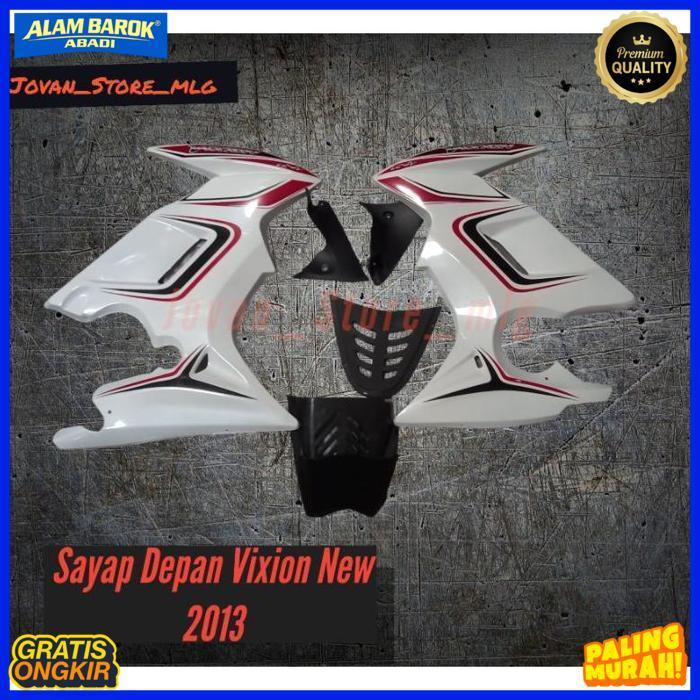 Cod Half Fairing Sayap Depan Fairing Fering New Vixion 2013 2014 2015 Nvl Model Ninja 250 + Segitiga