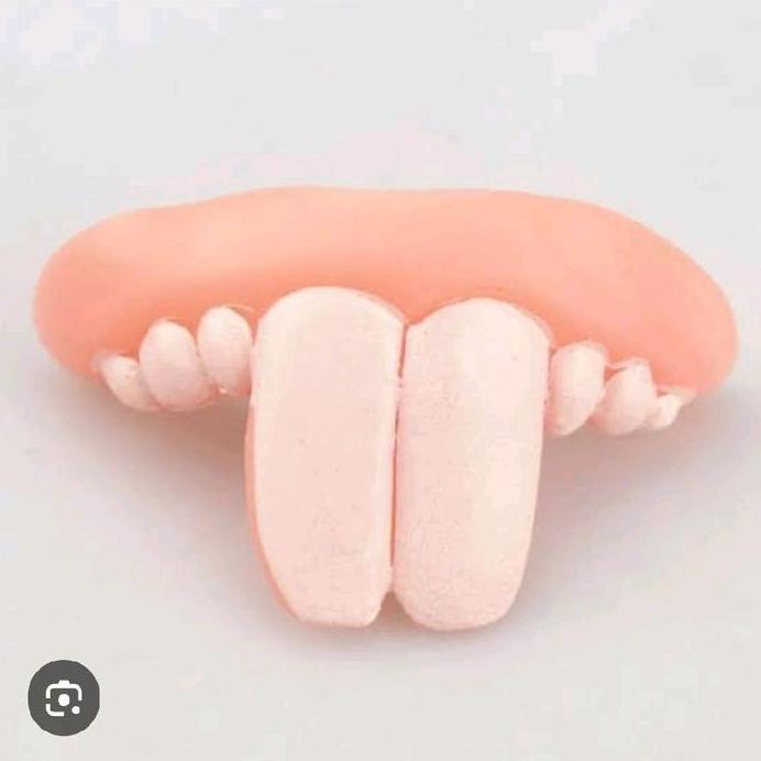 Mainan Gigi Tonggos Motif Random untuk Foto Lucu dan Acara Pesta Aksesoris Foto Unik dan Menyenangka