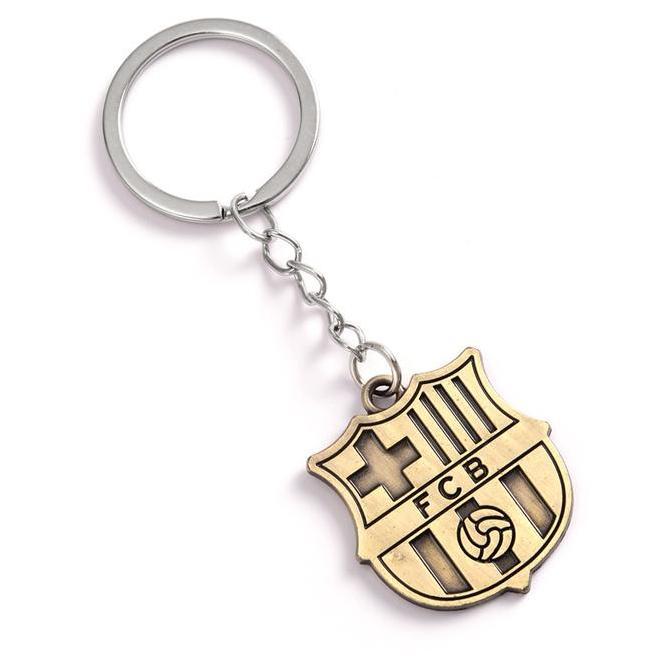 Ready Gantungan Kunci Klub Sepak Bola Aksesoris Key Chain Besi Souvenir Negara Timnas Real Madrid Ma