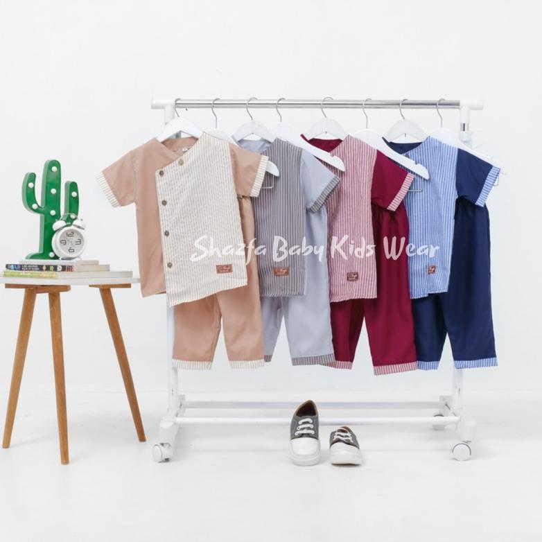 Murah Setelan Baju Koko Anak Bayi 6 Bulan -  10 Tahun/ Koko Lurik / Koko Adat Jawa