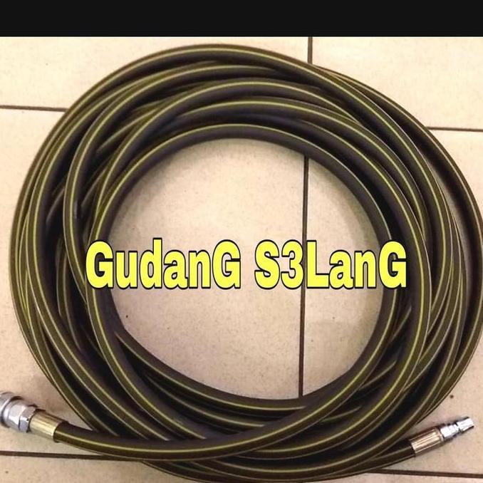 Selang Angin Kompresor 8mm Set Coupler Mesin Lakon Cuci Steam Nitrogen