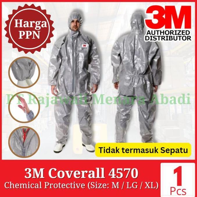 3M Chemical Protective Coverall 4570 (Varian Size)