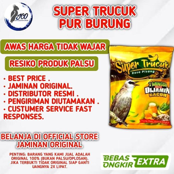 VOER SUPER TRUCUK PAKAN PUR BURUNG murah