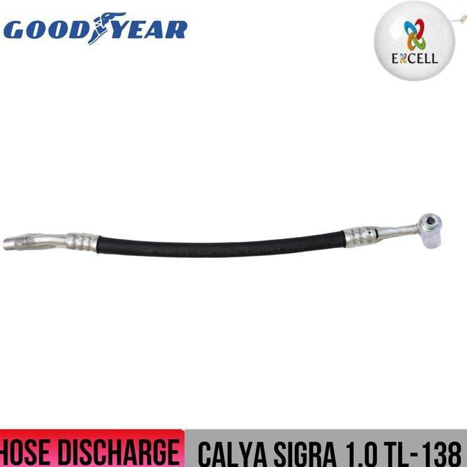 QARACK Hose Discharge Selang Pipa Ac Mobil High pressure 1/2 Calya Sigra 1000cc 1.0cc