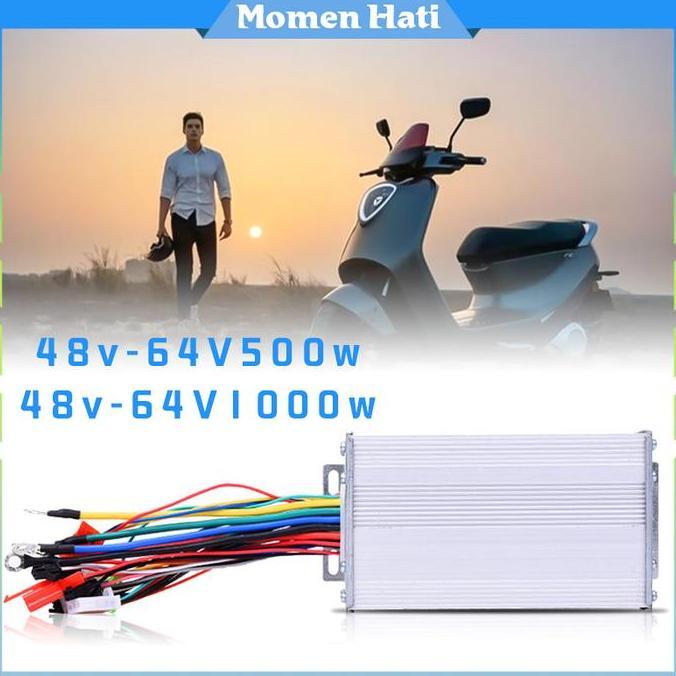 FADHANAKO 48V 64V 500W 1000W Kontroler Sepeda Listrik Controller Brushless